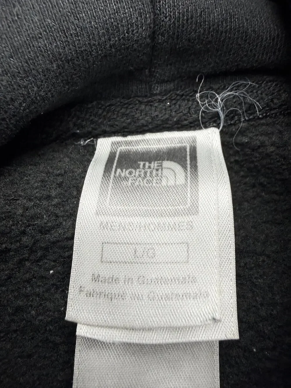 The North Face Hoodie Sweatshirt Mens Large Gray Pullover Fleece Logo Graphic